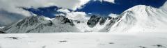 Панорама гор в верховьях Белого Иркута