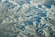 Зимняя Монголия: вид сверху